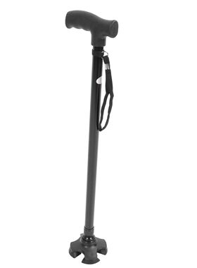 Walking Cane Adjustable Height Anti Slip Lightweight Retract