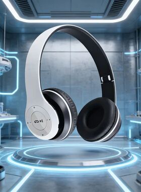 Wireless Bluetooth Headphone With HD Mic Foldable Headset St