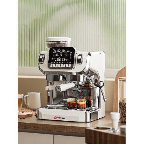 Mcilpoog TC520 Semi Automatic Coffee Machine with Grinder &