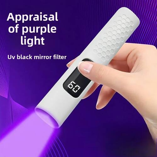 365nm Purple Light Flashlight for Gem Identification, Precis