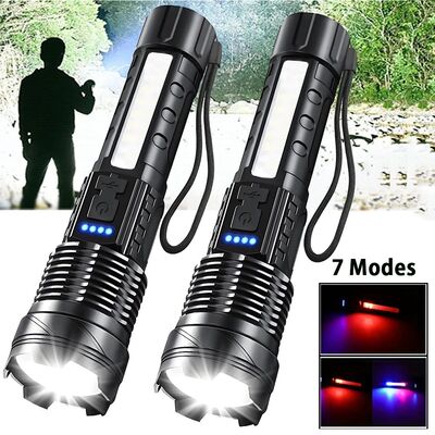 Rechargeable LED Flashlights, Super Bright Handheld Flashlig