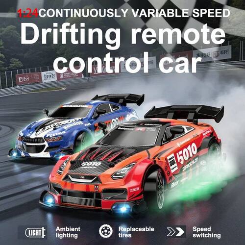 1/24 Scale Remote Control Drift Car 4WD Racing Vehicle High