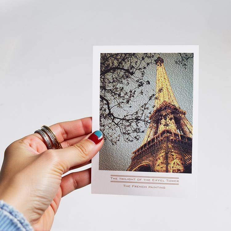 CM出品 巴黎埃菲尔铁塔 法国欧洲风景旅行者纪念明信片 单张 贺卡,文具电教/文化用品/商务用品,贺卡/明信片,淘宝优惠券,粉丝福利购,淘宝优惠卷