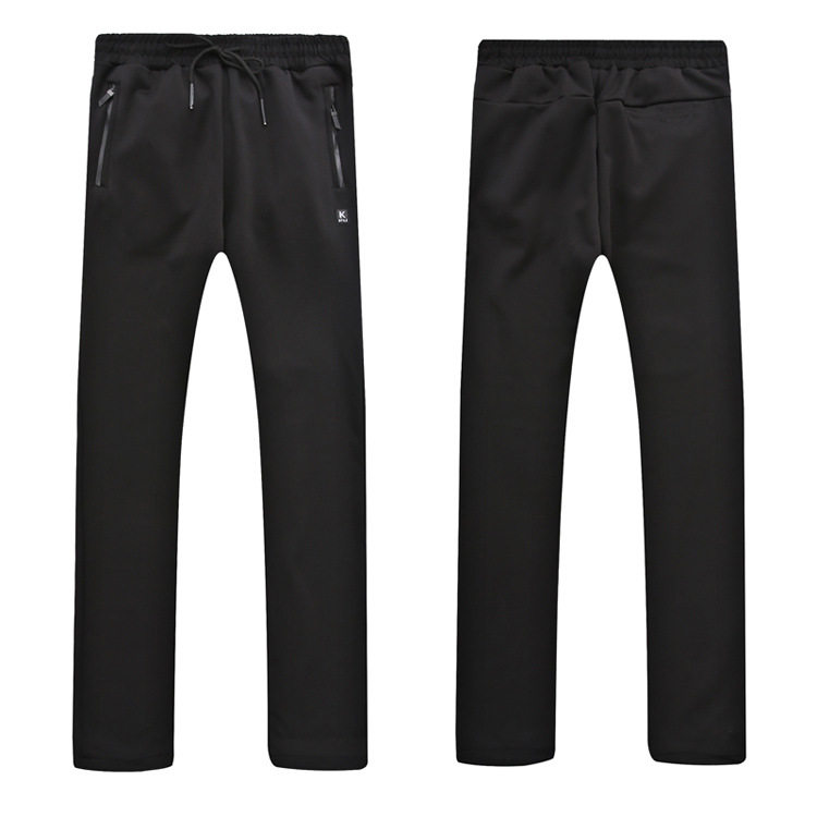 秋冬长裤子加肥加大码男裤纯棉直筒加长版运动裤高个子卫裤120cm