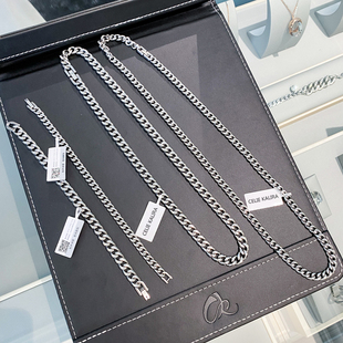 KALRA情侣古巴项链男女简约手链套装 送男友礼物 CELIE 官方正品