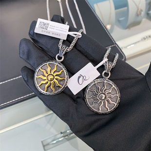 官方正品 KALRA复古太阳之神嘻哈男女项链不褪色节日礼物 CELIE