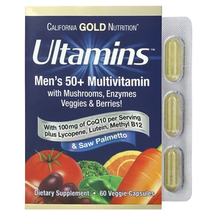 CGN Ultamins 男性复合维生素含辅酶 Q10多维营养男性健康
