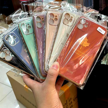 适用OPPO K13 K12S A5活力版 A5Pro Reno13 6D枫叶电镀OPPO A3活力版 A3i A3Pro手机壳A58套精孔直边保护壳