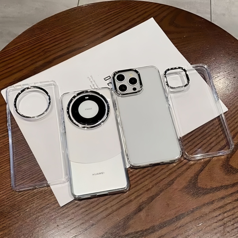 适用VIVO Y78Plus透明TPU软壳X100金属按键S15手机壳X100Ultra简约纯色S18Pro新款大孔Y33S防摔壳S17E X90