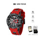 MINI FOCUS美尼福克斯男表运动手表防水石英表多功能夜光男士 腕表