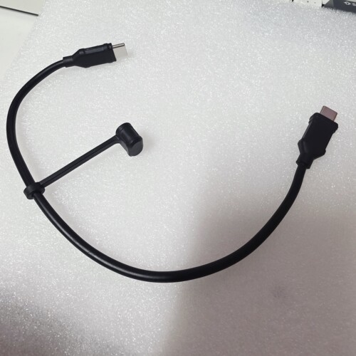 带防水盖快充充电线30厘米C口充电线
