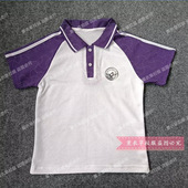 上衣休闲T恤大码 校服白色polo衫 定制 短袖 晋中师范高等学校同款