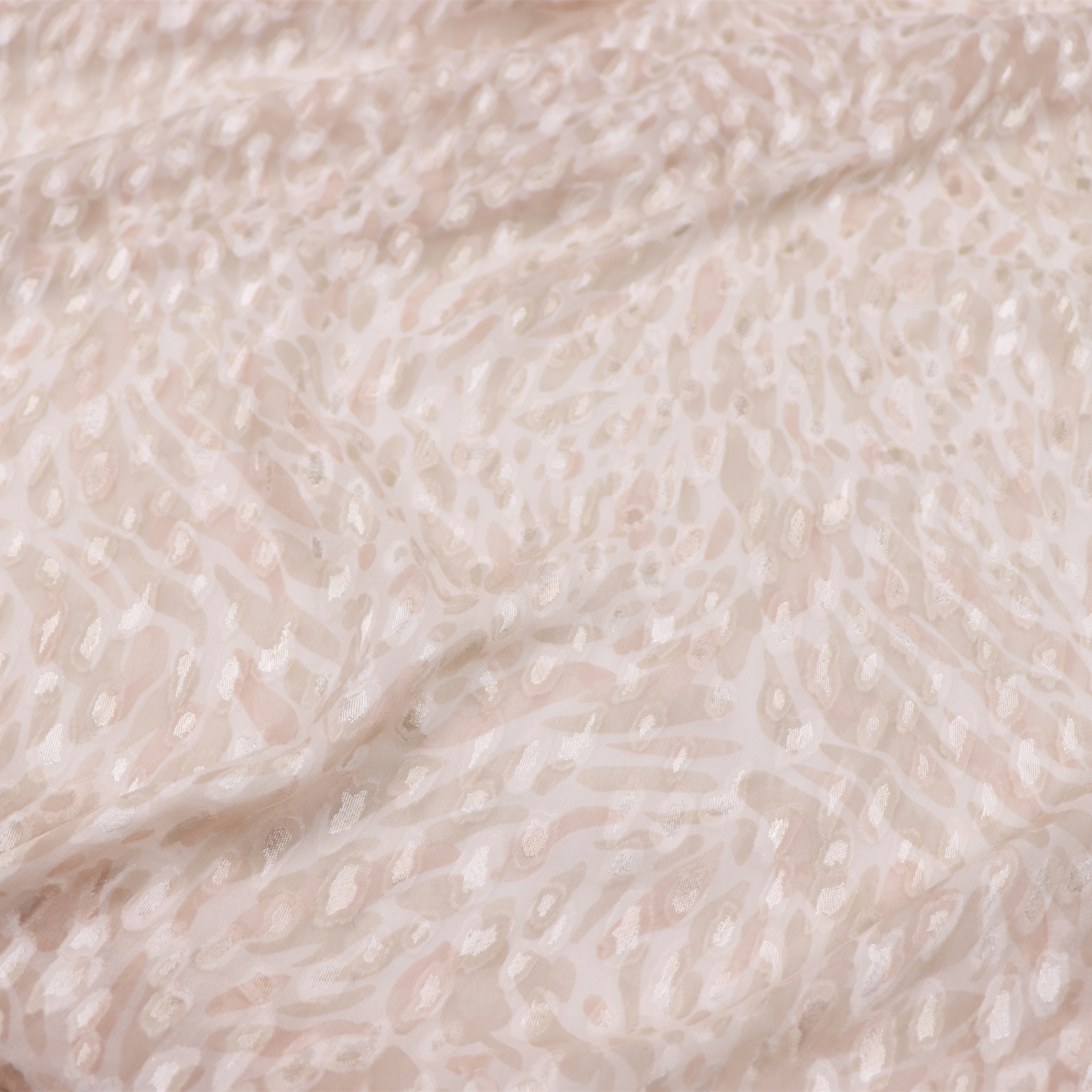 不规则真丝剪花绡连衣裙上衣旗袍桑蚕丝服装布料面料