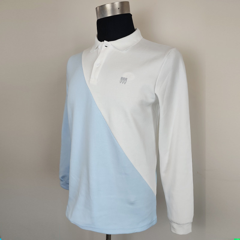 2023新款别克车标长袖t恤衫男女汽车4s店工作服装定制POLO衫印字