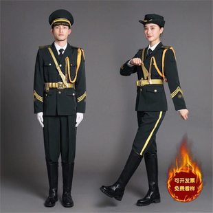 护卫队升旗手礼服仪式国旗班升旗服装护旗仪仗队学校服饰学生套装