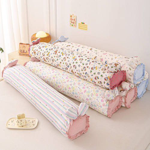 小清新全棉双层纱兔子枕芯长枕抱枕单双人枕头枕芯学生宿舍长抱枕