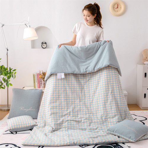 抱枕被子两用加厚保暖