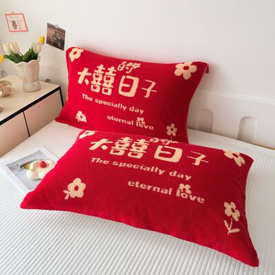 全棉纯棉老式毛圈加厚枕巾