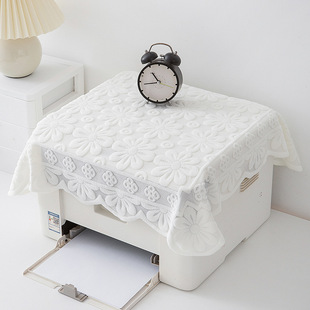 打印机办公传真机盖巾微波炉盖布床头柜台灯饮水机电饭锅防尘罩