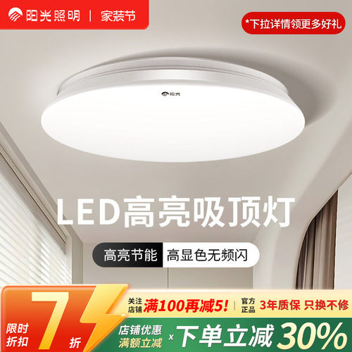 LED20卧室灯阳光新品简约