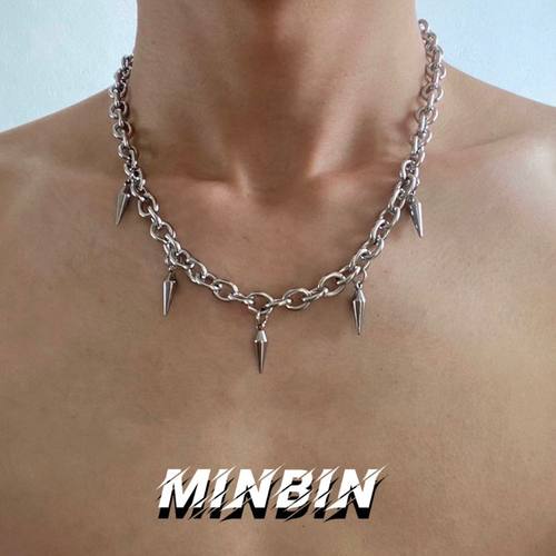 男潮牌朋克嘻哈流苏小众设计项链