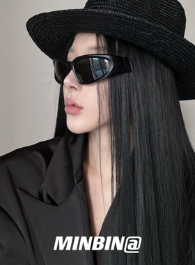 Y2K赛博朋克未来感墨镜