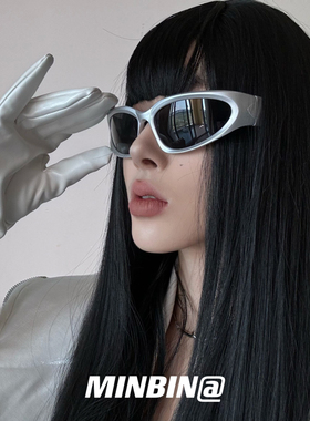 赛博朋克未来感墨镜高级感