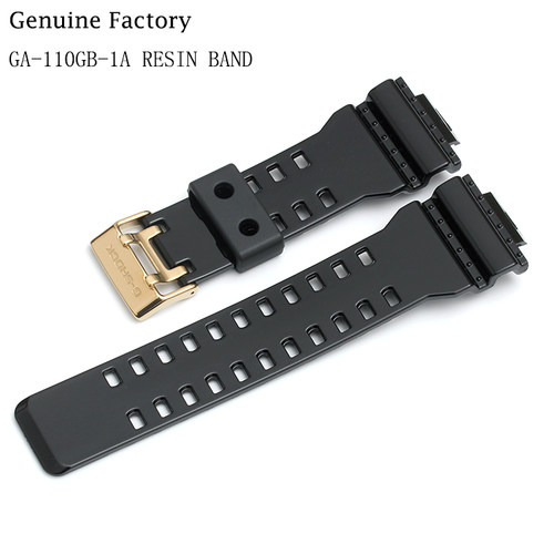 卡西欧G-SHOCK手表配件GA-110GB/710GBX/GAC-100BR/GDF-100GB表带