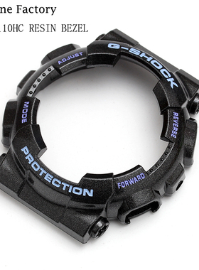 卡西欧G-SHOCK手表配件GMA-S110HC-1A亮光黑色表壳外框