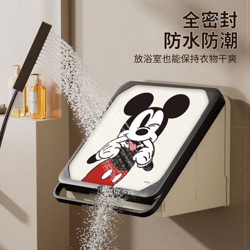浴室置物架洗澡放干净衣服神器厕所壁画收纳箱折叠防水盒卫生间柜