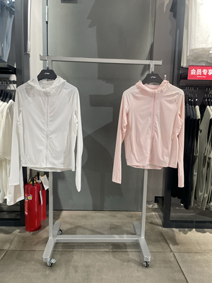 李宁女子健身速干凉修身爽防晒衣