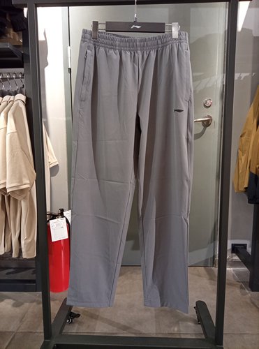 李宁男子春夏速干轻薄凉感直筒裤