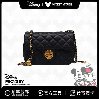 Disney/迪士尼经典绣线单肩包