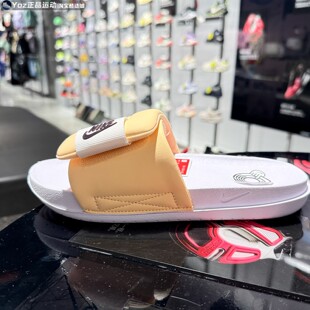 正品耐克女鞋2026夏款新款魔术贴运动休闲沙滩鞋凉拖鞋DV1033-105