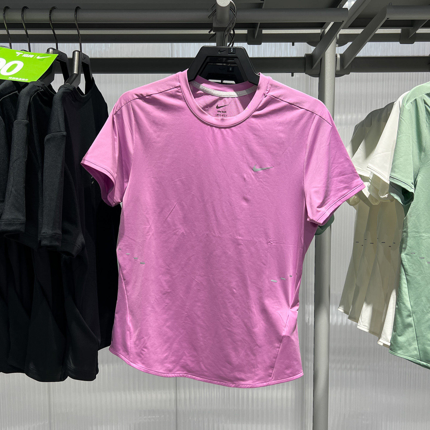 正品耐克女装夏新DRI-FIT凉感运动速干跑步透气短袖T恤HM9699-503