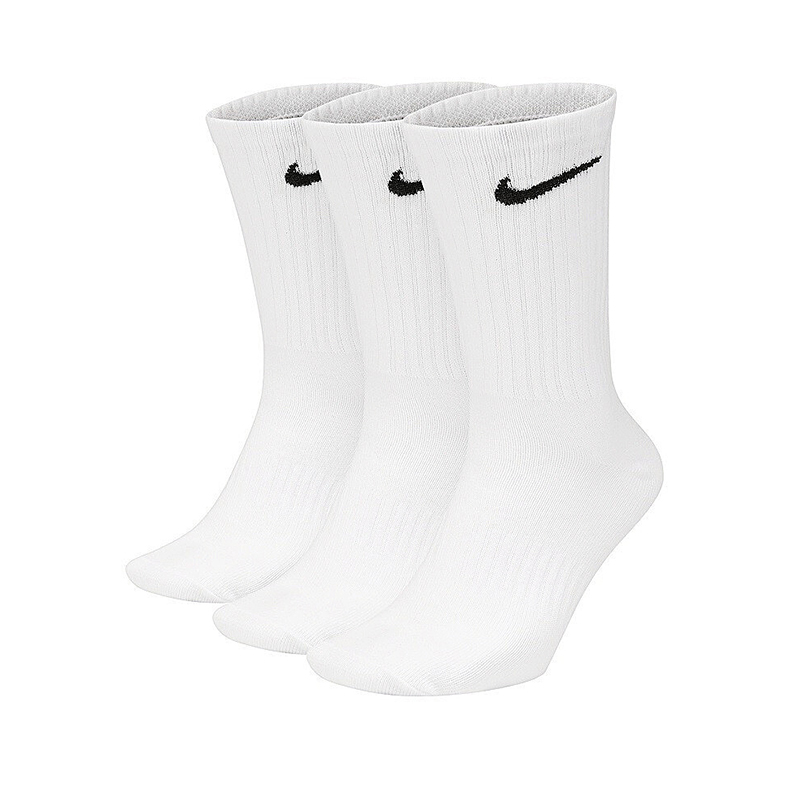 耐克男女运动袜2024秋季新款中长款休闲耐磨百搭毛巾袜SX7676-100