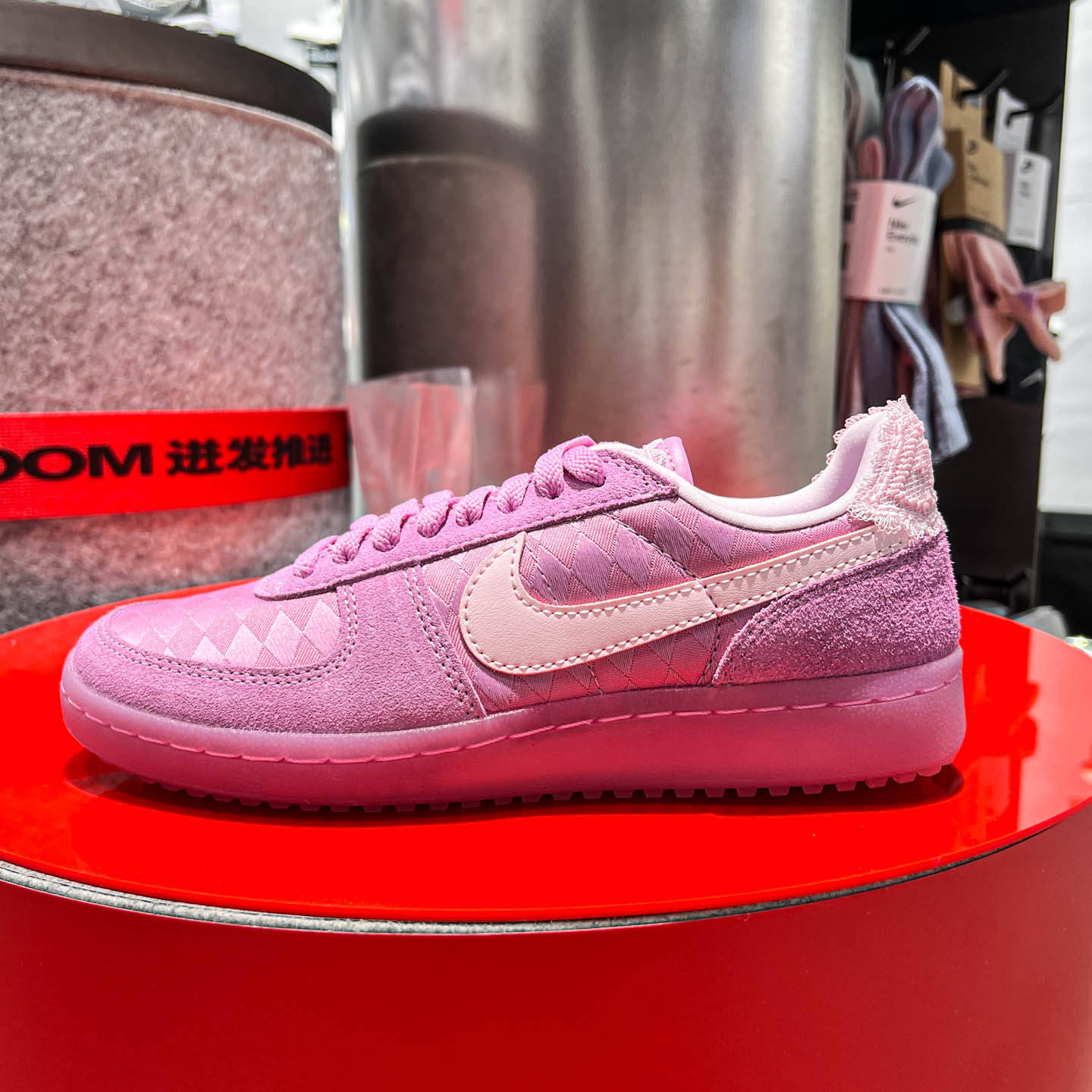 正品耐克女鞋夏2026新款Field General刺绣薄底鞋板鞋 IH2487-500