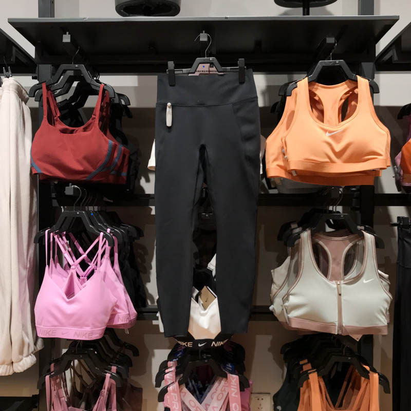 NIKE耐克女子2025春新款速干中强度训练高腰九分紧身裤HQ6814-010