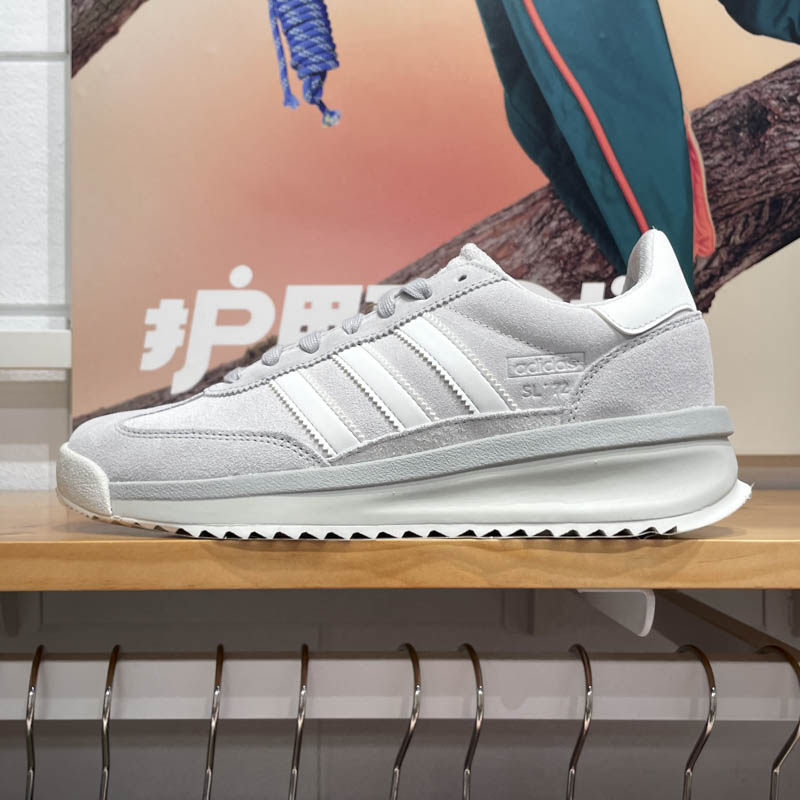 阿迪达斯三叶草男女鞋2025春季SL72 RTN经典百搭运动T头鞋 JH5090