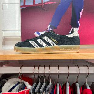 复古休闲德训鞋 GAZELLE经典 JI2755 新款 阿迪达斯三叶草女2025春季