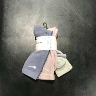 新款 914 三双装 933 932 舒适运动休闲袜SX6888 耐克男女袜2024春季