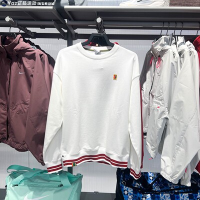 Nike耐克男装2026春季新款针织保暖运动休闲卫衣套头衫IQ3972-100