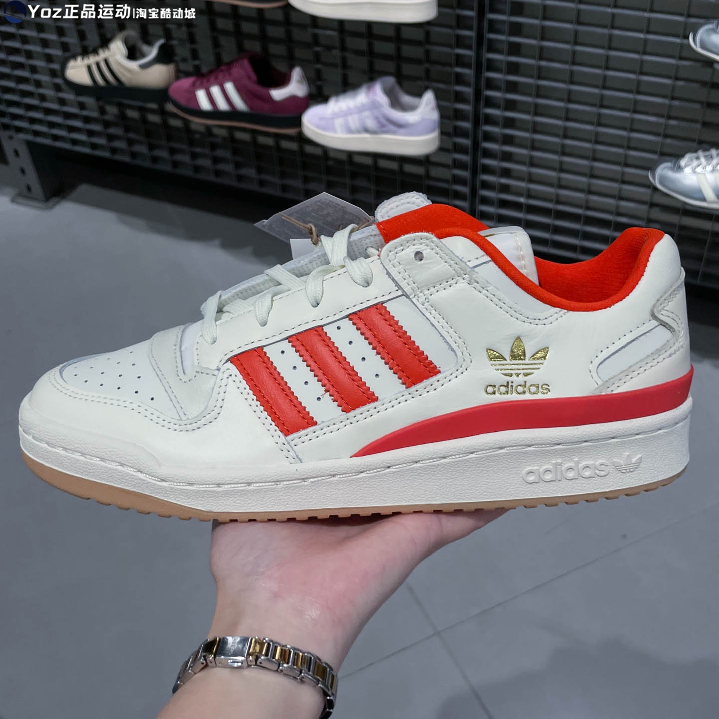 ADIDAS阿迪达斯三叶草男女鞋2026夏款经典复古低帮休闲板鞋JQ1537