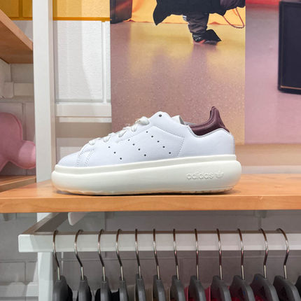 阿迪达斯三叶草女子2024秋新款STAN SMITH PF经典运动板鞋 IF7012