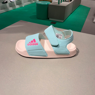 SANDALS魔术贴休闲凉鞋 ADILETTE ID3379 2024夏新款 阿迪达斯大童鞋
