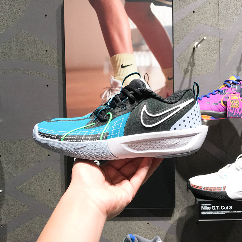 耐克大童鞋2024夏季新款G.T. CUT 3休闲运动透气篮球鞋FD7033-003
