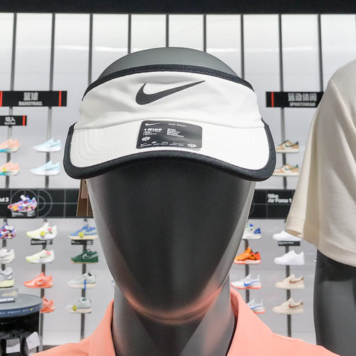 耐克男女帽大童帽子25夏季新款运动帽休闲遮阳帽空顶帽FB5061-100