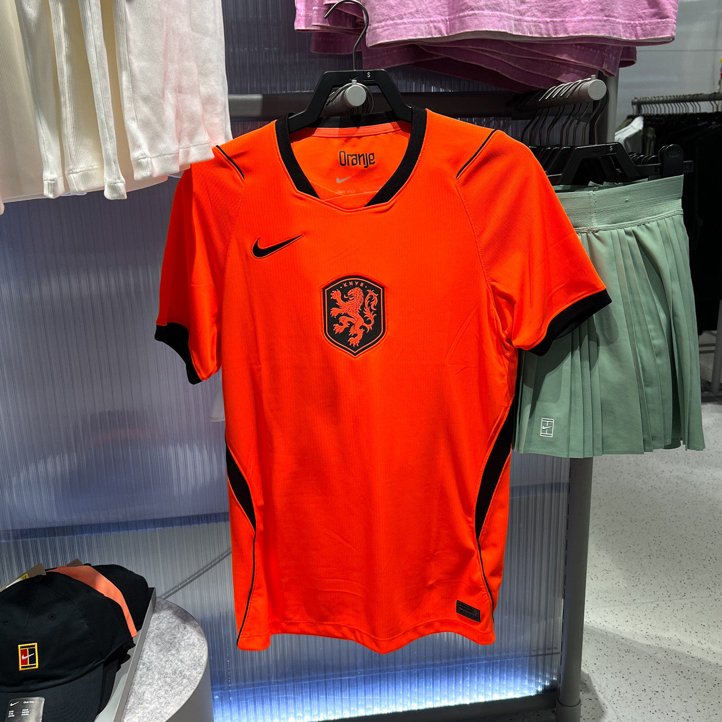 正品耐克男装夏季新款世界杯荷兰主场球迷版短袖足球服IB5334-809