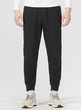 正品Adidas阿迪达斯男子2024新款运动训练跑步透气收口长裤IA8181