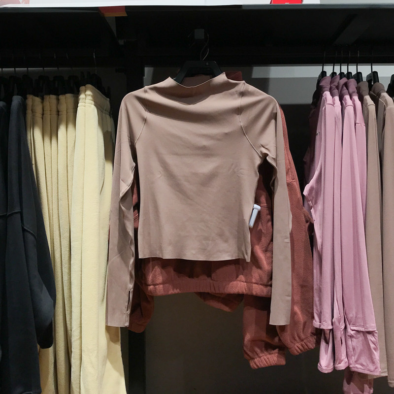 Nike耐克女子2025春新款透气速干训练健身瑜伽长袖T恤 FN3023-233